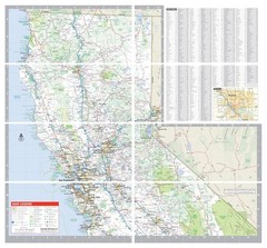 Rand McNally Easy to Fold: Northern California Laminated Map