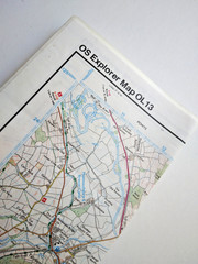 Brecon Beacons National Park OL13 Ordnance Survey Explorer Tuff map E Area 2007