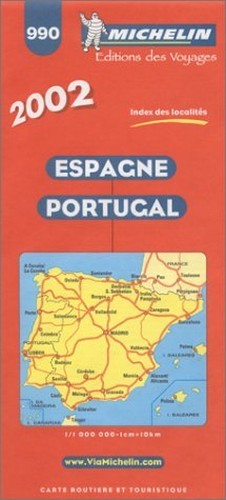 Spain and Portugal Sheet map, folded Book The Fast Free Shipping