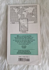 Vintage Bartholomew’s World Travel Map Thailand, Scale 1:1 500 000, 1987