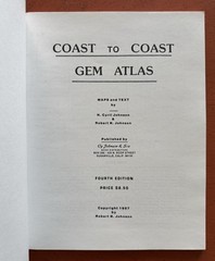 COAST TO COAST GEM ATLAS By Cy Johnson **NEW**