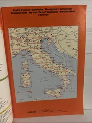 ITALY Euro Road Atlas GeoCenter Full Size 2001 Soft cover