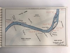 1963 U.S. Army Engineer District Ohio River Powhatan Point OH Foster KY