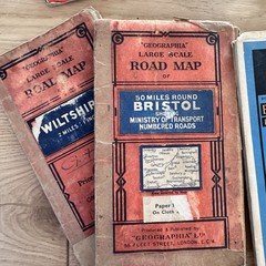 Vintage Maps Assorted Bartholomew’s Geographia As Found