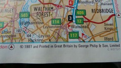 SHELL ROAD MAP MIDLANDS VINTAGE MAPS 1981 IDEAL FOR CONCOURS AND VEHICLE DISPLAY