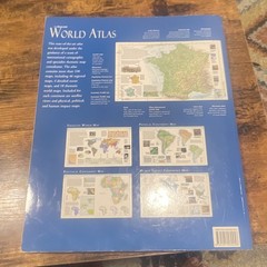 The Illustrated World Atlas Hardcover Illustrated World Atlas Book English