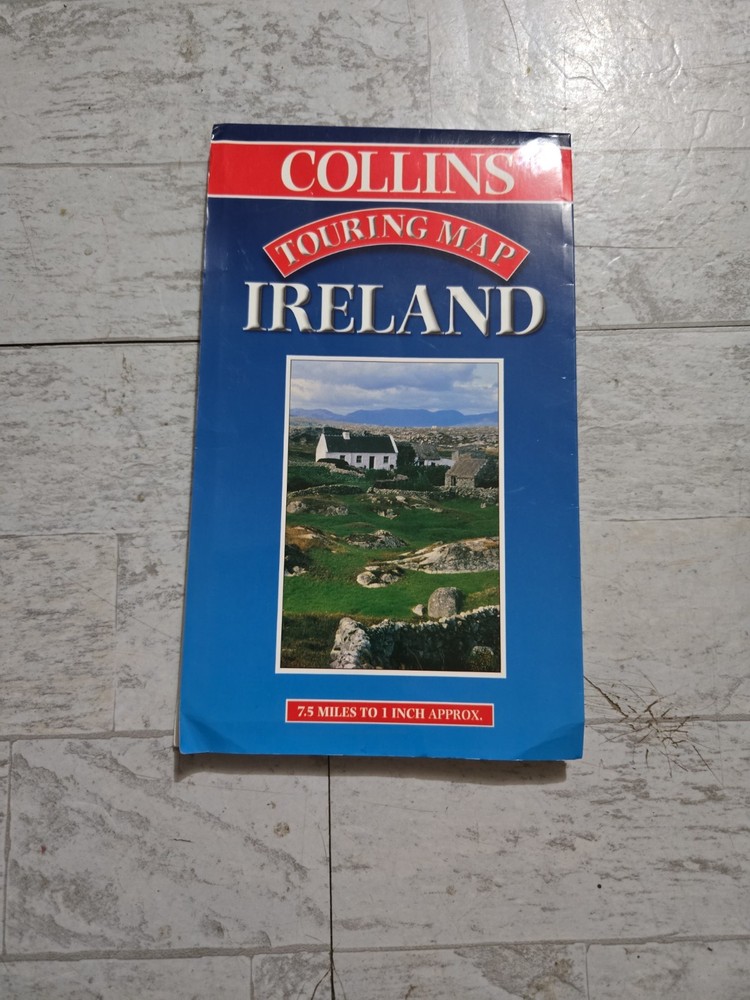 Ireland, Collins Touring Map by Bartholomew (1995, Paperback)