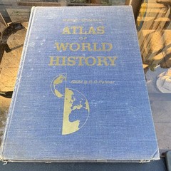 Rand McNally Atlas of World History 1957 Hardcover, Edited by R. R. Palmer