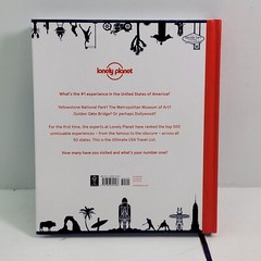 Lonely Planet Ultimate USA Travel List (Hardback Book) Places Visit Experience