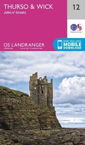Thurso & Wick, John O’Groats (Map) OS Landranger Map