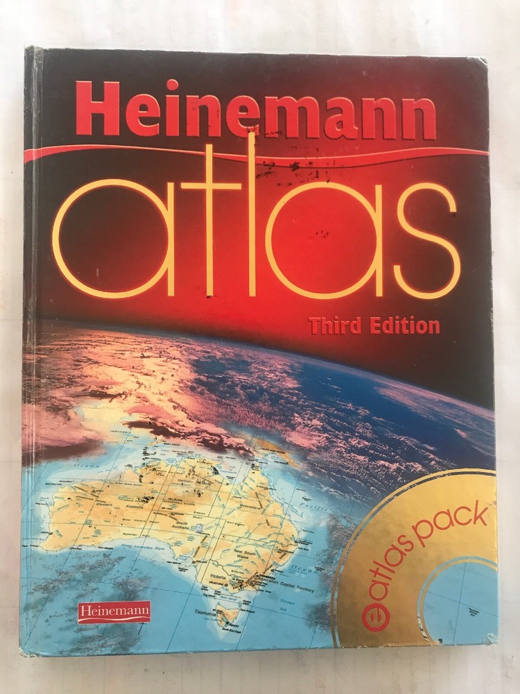 Atlas with Eatlas by Harcourt Education Third Edition Hardcover