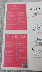 Dublin, Ireland Coastal Towns Visitors Maps Howth, Dalkey, Bray and Greystones