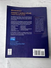 Goode’s World Atlas by Rand McNally Staff (2009, Trade Paperback)