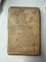 2 x Vintage Ordnance Survey One Inch Maps Hereford & Aldershot 1940 & 1952