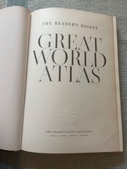 The Readers Digest Great World Atlas Second Edition, Second Revise August 1969