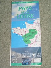 France; IGN special edition regional map of Loire Valley & area 1:250,000 – 1992