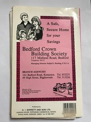 Rare Vintage Barnett’s 100 Series Indexed Street Plan Of Luton & Dunstable Area