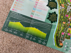 Map/Mappa Of Sigurta Veneto Italian/English/German 2019 Parco Giardino