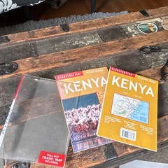 Globetrotter Kenya Travel Guide 6th Ed Pull-Out Map 1:1,300,000 Richards