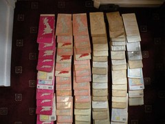 96 Ordnance Survey Maps 1:50000, 1:63360, One Inch, Seventh Series and Others