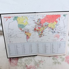 Interarts Earth Mapbook Environmental Atlas OS Black Good Take Flight 1994