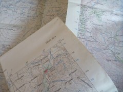 Peru Maps – Colca Canyon – Hiking Decoupage Crafts – Chivay, Humbo, Orcopampa