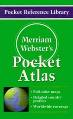 Merriam-Websters Pocket Atlas (Pocket Reference Library) – Paperback – GOOD