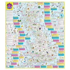 Great British Marvellous Map of Wonders | Adventure Maps & Guides | Days Out