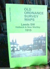 MAP OF LEEDS SW HOLBECK & NEW WORTLEY 1915 YKS SHEET 218.05 NEW 9781787217645