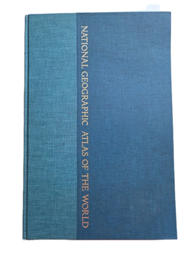 National Geographic Atlas of the World Fourth Edition 1975 Hardcover