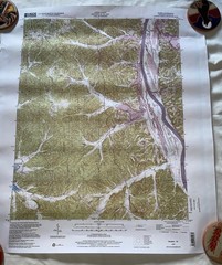 USGS Topographic Map Standing Rock & Tharpe Quadrangle Stewart County Tennessee