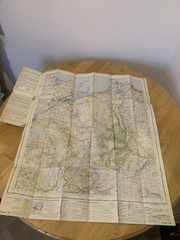 Ordnance Survey One Inch Map Sheet 107 Snowdon OS