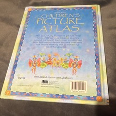 Usborne Children’s Picture Atlas Book by Linda Edwards 1999 Atlas