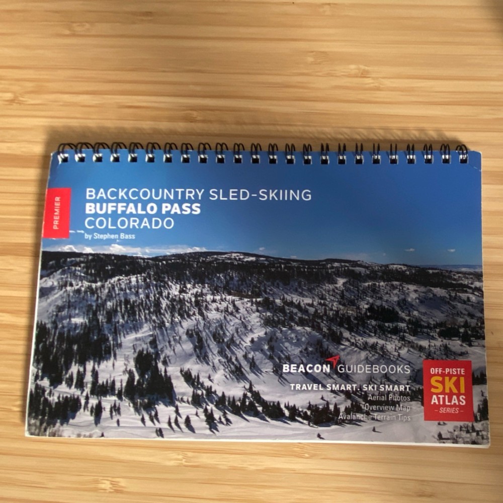 Beacon Guidebooks Backcountry Sled-Skiing Buffalo Pass Colorado Atlas 2020 Off-…