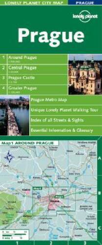 Lonely Planet Prague (Lonely Planet City Maps) – Map By Lonely Planet – GOOD