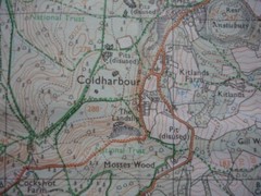 1985 DORKING OS Map 1:25000 Pathfinder Map 1226 TQ04/14