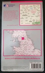Ordnance Survey Set Of Seven Maps