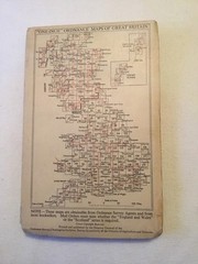 1952 Ordnance Survey Seventh Series One Inch Brecon Cloth Map Sheet 141