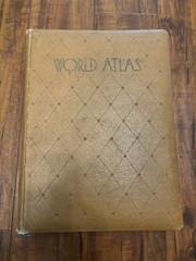 RARE Vintage 1949 1950 Hammond & Co World Atlas Colored Maps