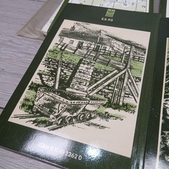 Southern Upland Way 2 x Maps & Official Guides. by Ken Andrew. 1984