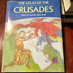 Facts On File The Atlas of the Crusades HC Jonathan Riley-Smith 1990