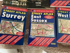 Ordnance Survey Berkshire,herts, London, Kent, Norfolk + others 13 total