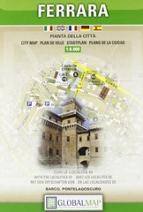 FERRARA CITY MAP (ENGLISH, SPANISH, FRENCH, ITALIAN AND By Litografia Artistica
