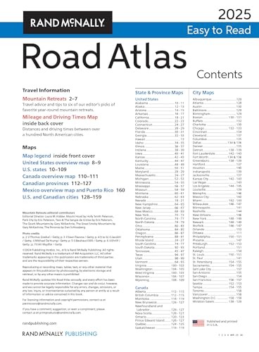 Rand McNally Road Atlas 2025: – ACCEPTABLE