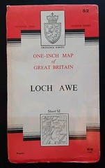 Ordnance Survey One-Inch Map, Sheet 52: Loch Awe (1962).