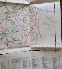 Vintage Map Of Hasting & Environs New Zealand (1955) 39″x 28″ 1st Edition