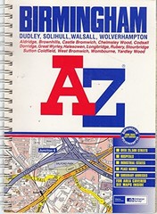 A-Z Birmingham Street Atlas Spiral bound Book The Fast Free Shipping