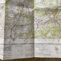 Ordnance Survey Map Aldershot 1940’s