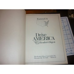 Vintage 1981 Reader’s Digest Drive America Eastern US Road Atlas Map