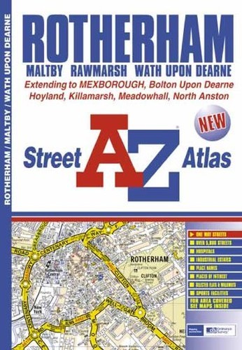 A-Z Rotherham Street Atlas by Geographers’ A-Z Map Company Paperback / softback